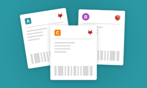 Csomagpontok és szállítási címkék több fiókkal